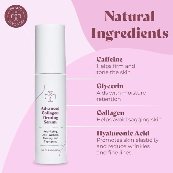 THEALTO Advanced Collagen Firming Serum New Sealed Box - Picture 15 of 15